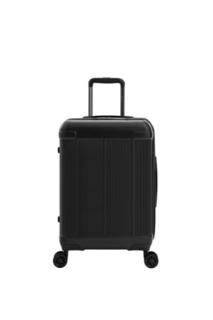 iFLY Rise 20" Expandable Hardside Carry-on Spinner Luggage, Black
