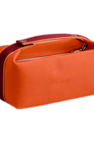 Fammart Travel Makeup Bag, Waterproof Canvas Cosmetic Bag Make Up Organizer Case for Women, Large Toiletry Bag Skincare Pouch for Toiletries Accessories Brushes