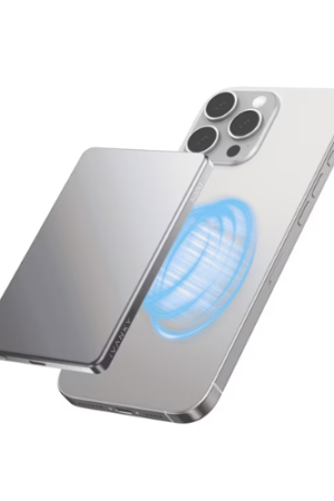 Ultra-Slim Magnetic Power Bank 5000mAh Fast Charging Wireless Charger