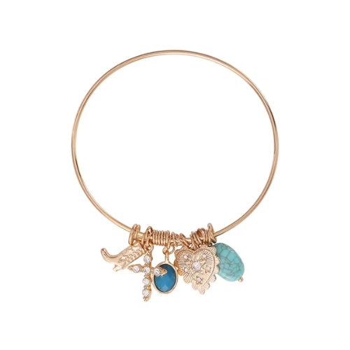 Jessica Simpson Women's Western Charm Bracelet