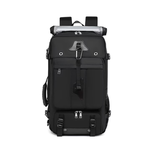 Travel Backpack 50L New Premium - Unisex Extra Large Laptop Backpack for Hiking, Climbing & Business Trips, Waterproof, Black
