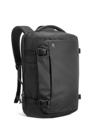 tomtoc Travel Backpack 28L, TSA Friendly Flight Approved Carry-on Luggage, Personal Item Travel Bag, Water-resistant Lightweight Business Rucksack, Durable Bag Fits 16 Inch Laptop