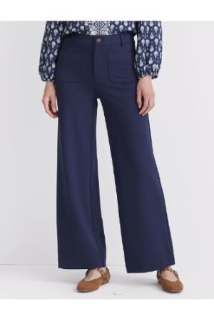Palmer Wide Leg Pants in Ponte