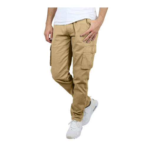 Men's Cotton Flex Stretch Classic Cargo Pants