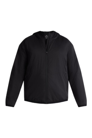 George Men's and Big Men's Lightweight Insulated Hooded Nylon Jacket, Sizes S-3XL