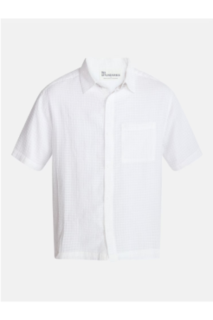 No Boundaries Boxy Fit Ripstop Shirt with Short Sleeves, Men's XS-5XL