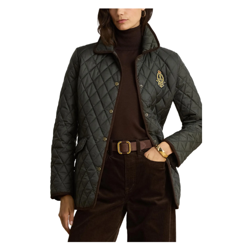 Butterpile Crest Quilted Jacket
