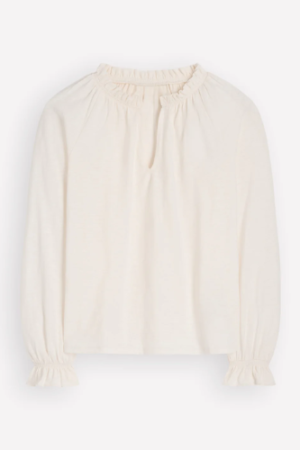 Pia Ruffle Detail Top