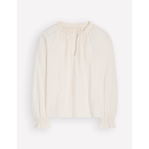 Pia Ruffle Detail Top