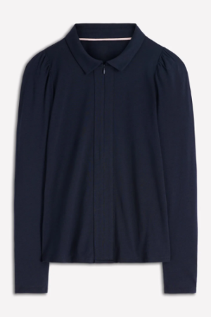 Zip Collar Supersoft Top
