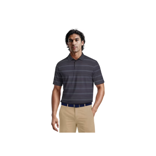 Ben Hogan Men's & Big Men's Performance Proper Stripe Short Sleeve Polo Shirt, up to 5XL